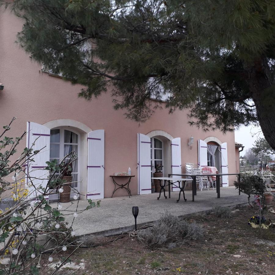 Bed and Breakfast Vents D'Anges Sainte-Cécile-les-Vignes Exterior foto